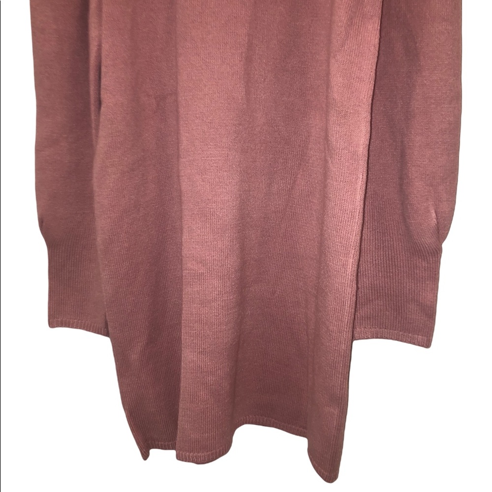 WAYF Puff Sleeve Sweater Dress in Blush NWT - Picture 4 of 11